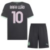 Conjunto (Camiseta+Pantalón Corto) AC Milan Rafael Leao 10 Tercera Equipación 2024-25 - Niño